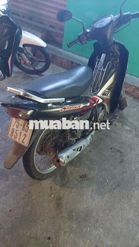 Xe Sirius màu đen đỏ đời 2007
