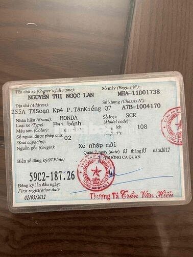 cần bán xe scr lead 2012