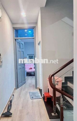NHÀ 4 TẦNG ĐẸP –HXH - VÕ THỊ THỪA 130M VUÔNG NỞ HẬU – ỐP GỖ ĐỎ SANG