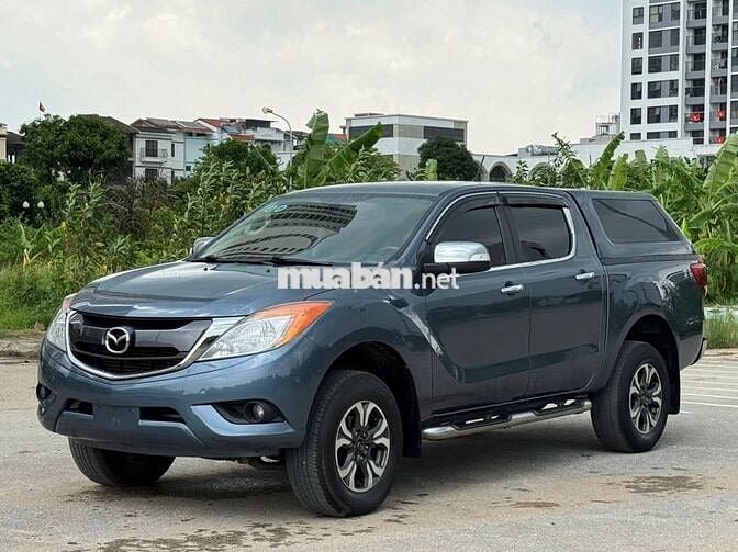 Bán xe Mazda BT 50 2018 số tự động 1 cầu màu xanh