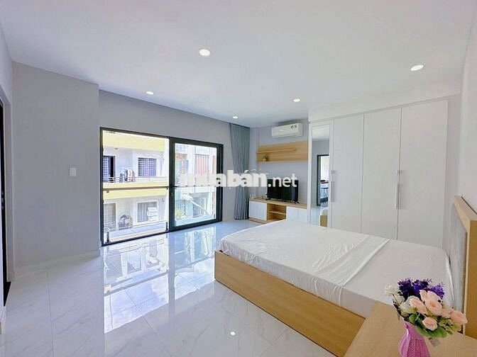 ✨Phòng Studio Full NT Cao Cấp🛋️Bản Công🌿Cửa Sổ Full Kính📍Chu Văn An✨