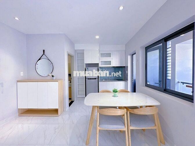 ✨Phòng Studio Full NT Cao Cấp🛋️Bản Công🌿Cửa Sổ Full Kính📍Chu Văn An✨