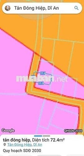 bán lô đất gần trương học phường Tân Đông Hiệp Dĩ An