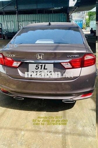 Honda City 2017,số Tự Động -xe cá nhân đẹp