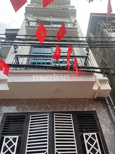 Nhà Tam Trinh 35m² – 5 tầng – Ô TÔ ĐỖ CỬA – Ngõ thông tứ tung 