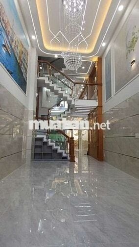 Bán nhà mới đẹp 5 tầng HXH gần chợ gò xoài