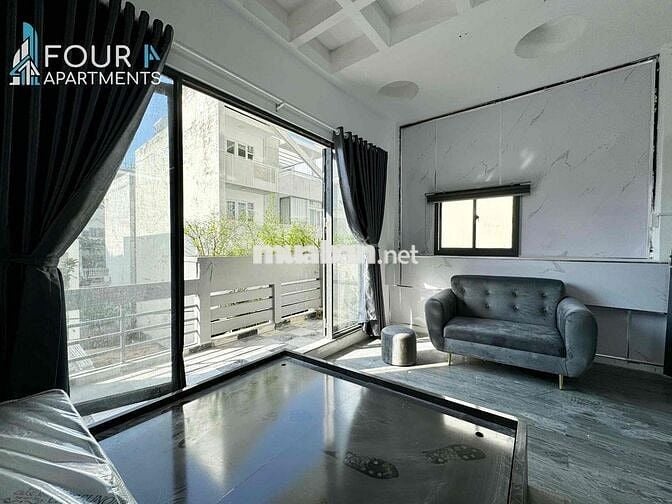 SIÊU PHẨM 1PN BAN CÔNG CỰC RỘNG - 40m2 - FULL NT MỚI 100% - GẦN Q1