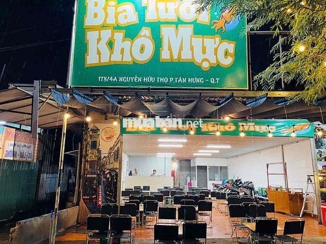 MẶT BẰNG KHU QUÁN NHẬU SẦM UẤT