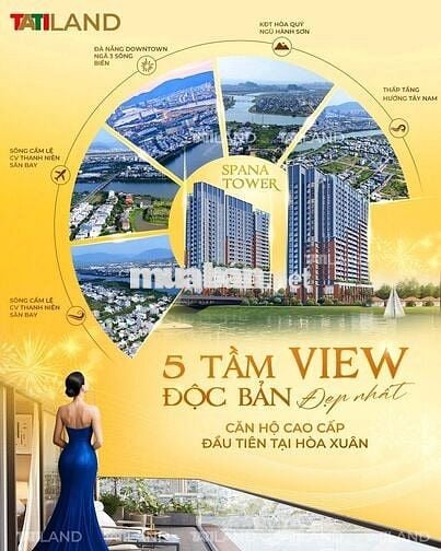 BÁN CĂN HỘ NGAY CẦU HOÀ XUÂN - DỰ ÁN SPANA TOWER ĐÀ NẴNG