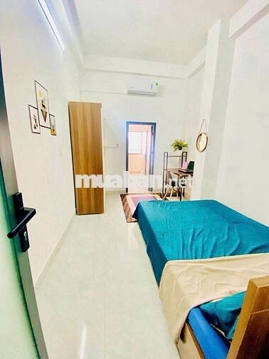 Cho thuê Studio tách bếp cửa sổ rộng, Full nội thất Tại Quang trung.