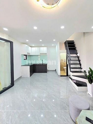 Nhà mới đẹp vào ở liền 1 lầu, cách hẻm xe hơi 10m