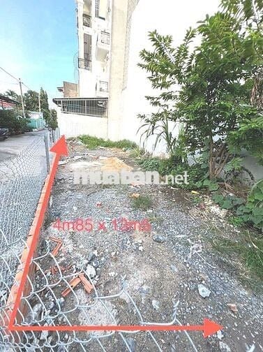 Đất Hướng Tây Nam 2 Mặt Tiền DT: 4,85m x 13,5m SHR