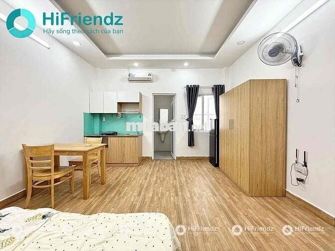 PHÒNG STUDIO FULL NỘI THẤT 25M2 - GẦN ETOWN CỘNG HOÀ