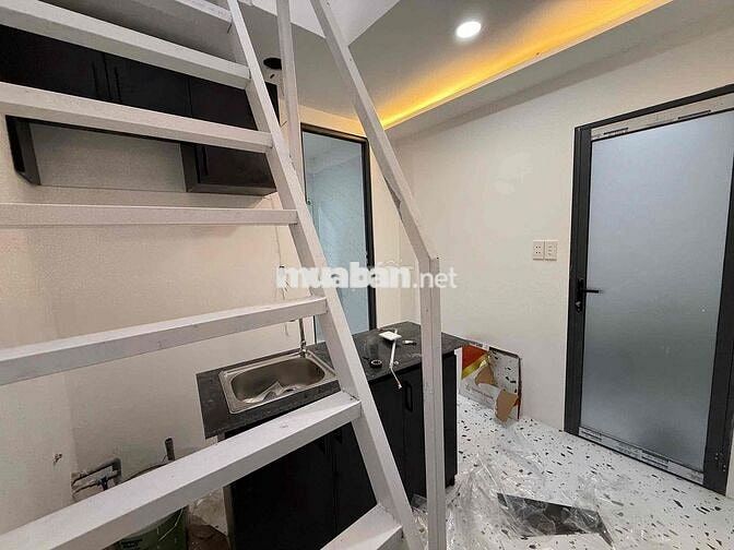 CHO THUÊ CĂN HỘ 1 TRỆT 1 LẦU FULL NỘI THẤT CAO CẤP MỚI 100%