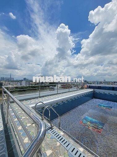Phòng studio có hồ bơi vô cực, Full nội thất - Giá từ 5.5 triệu