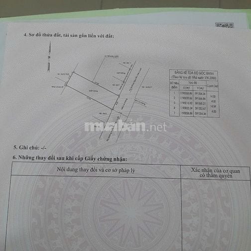 Bán đất 54/5 nguyễn triệu luật, tân tạo, bình tân.