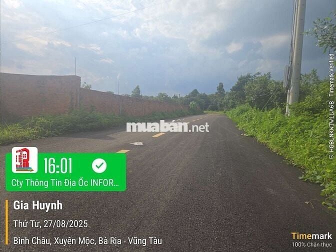 Chính chủ bán 9722,1m2 đất phủ hồng đã có sẵn 300m2 đất ở Bình Châu