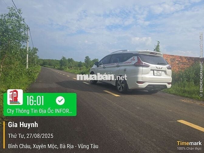 Chính chủ bán 9722,1m2 đất phủ hồng đã có sẵn 300m2 đất ở Bình Châu