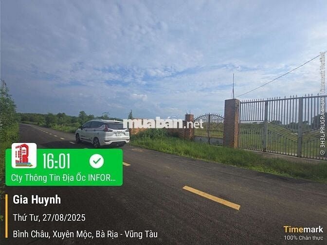Chính chủ bán 9722,1m2 đất phủ hồng đã có sẵn 300m2 đất ở Bình Châu