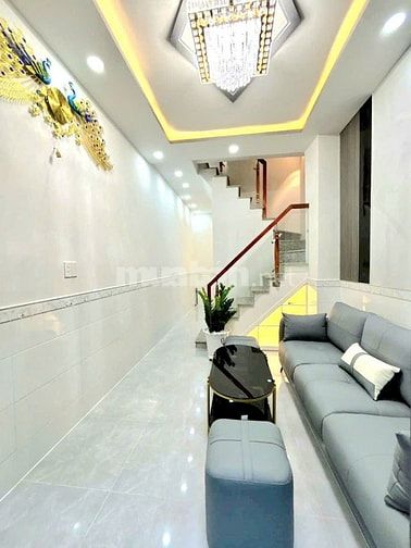 NHÀ ĐẸP - 1 LẦU,, MỚI HOÀN THIỆN - XE HƠI  CHẠY TỚI SÁT NHÀ