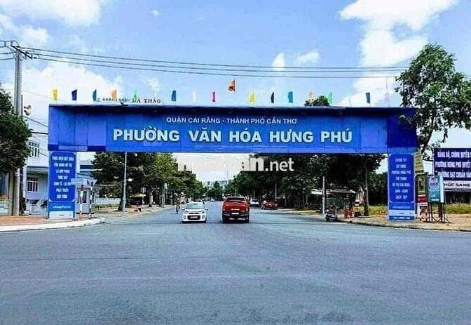 BÁN NỀN MẶT TIỀN ĐƯỜNG TRẦN VĂN TRÀ KDC HƯNG PHÚ CẦN THƠ - 10 TỶ
