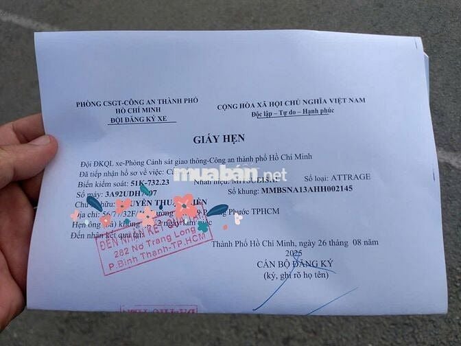 MITSUBISHI ATTRAGE 2016 NHẬP, SỐ SÀN, MÁY SỐ NGON.