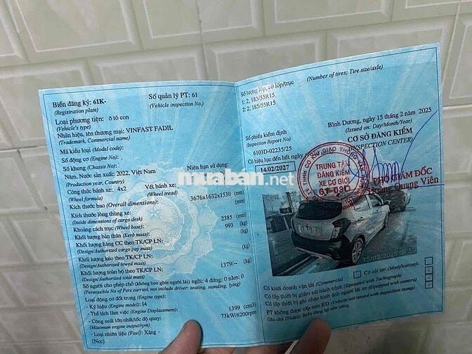 VinFast Fadil 2022 - 22000 km