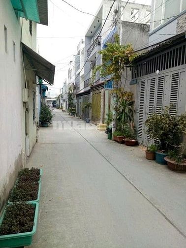 Nhà trọ mặt tiền hẻm thông dân cư đông đúc 