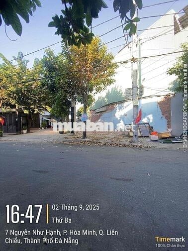 Đất mặt tiền đường 7m5 Nguyễn Như Hạnh