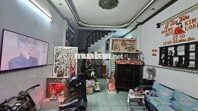 BÁN NHÀ NGAY LŨY BÁN BÍCH TÂN PHÚ, 45M2, 2 TẦNG, HXH, GIÁ 4 TỶ 8 TL