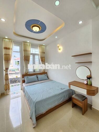 Nhà mới 3 tầng full nội thất, khu trung tâm Bà Chiểu.