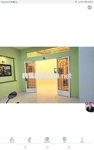 NHÀ MỚI ĐẸP HẺM XE HƠI 5M CẤP 4 3PN CÓ LỬNG HẺM ĐÀO TÔNG NGUYÊN