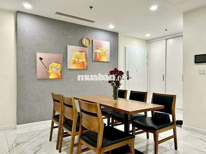 Cho thuê căn hộ 4 phòng ngủ - 3WC đt 132m sunshine sky city giá 24tr