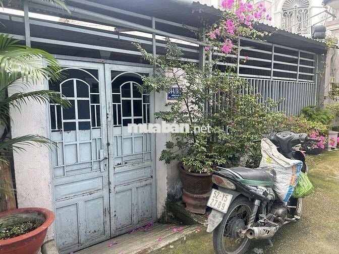 BÁN NHÀ TRẦN THỊ CỜ, QUẬN 12, HẺM XE HƠI VÀO NHÀ, DT 170 M² ( 7.5× 23)