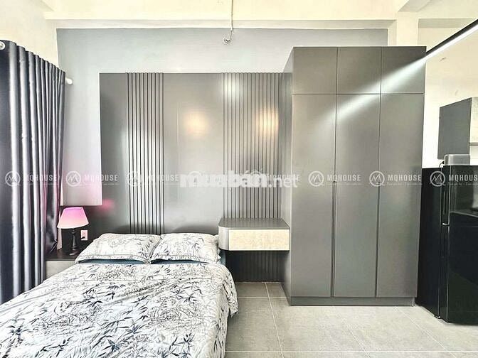 CHO THUÊ CĂN HỘ BAN CÔNG FULL NỘI THẤT GẦN HỌC VIỆN HÀNG KHÔNG, ETOWN