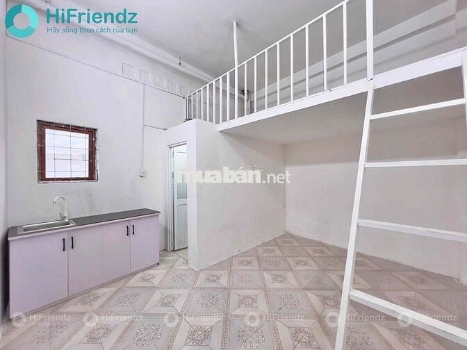 CHDV, phòng trọ có gác rộng 30m2 ở đc 3-4 bạn gần Q5