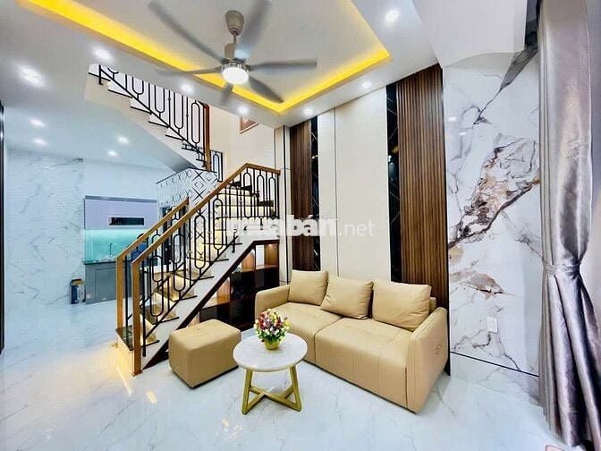 NHÀ MỚI ĐẸP 1 LẦU NGAY EMART 2 (3,7X9 )ĐỔ THÚC TỊNH. P12.QUẬN GÒ VẤP