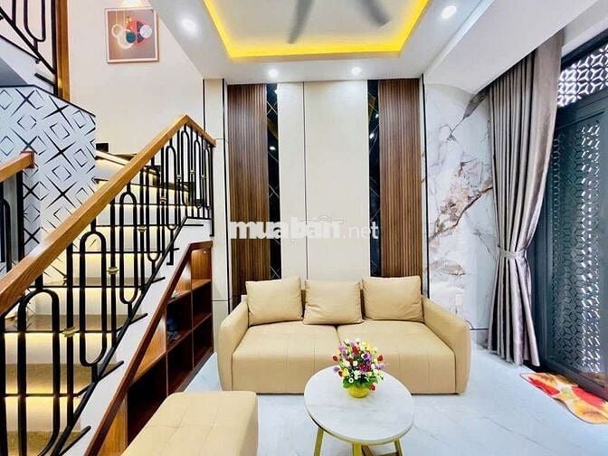 NHÀ MỚI ĐẸP 1 LẦU NGAY EMART 2 (3,7X9 )ĐỔ THÚC TỊNH. P12.QUẬN GÒ VẤP