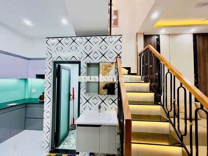 NHÀ MỚI ĐẸP 1 LẦU NGAY EMART 2 (3,7X9 )ĐỔ THÚC TỊNH. P12.QUẬN GÒ VẤP