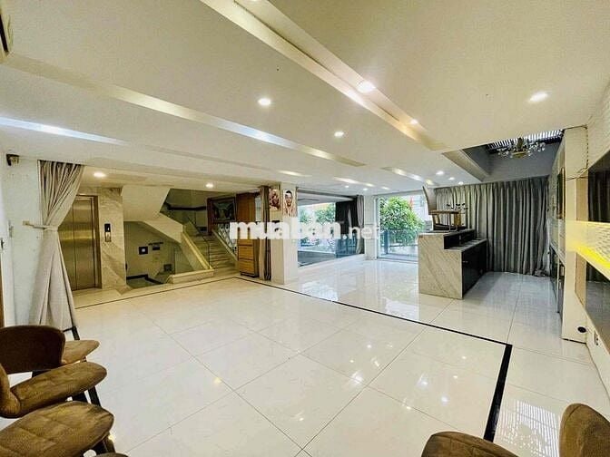 BIỆT THỰ CÓ THANG MÁY. 12x20M - 1025F Cách Mạng Tháng 8, P.7, Q.TB