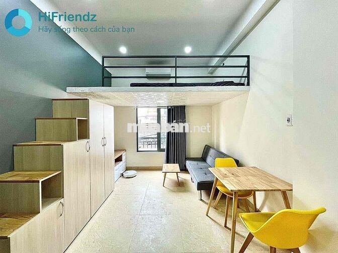 Pass phòng Duplex diện tích 28m2