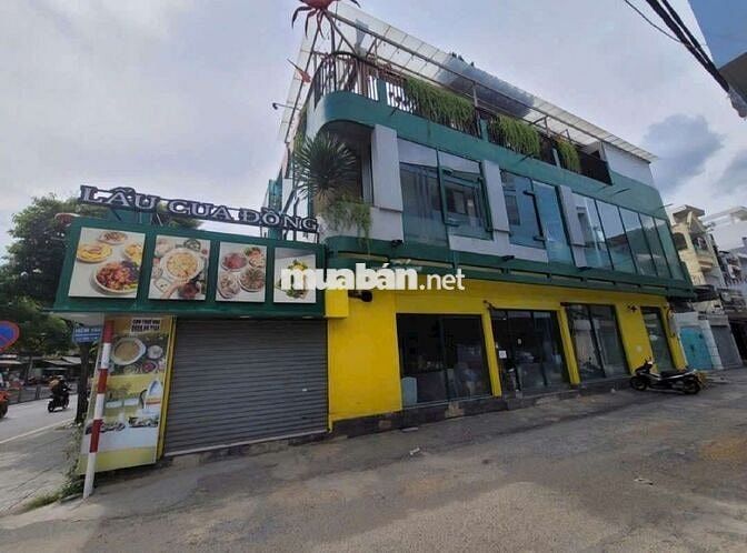 NHÀ GÓC 2  MẶT TIỀN NGUYỄN OANH 2 TẦNG LẦU