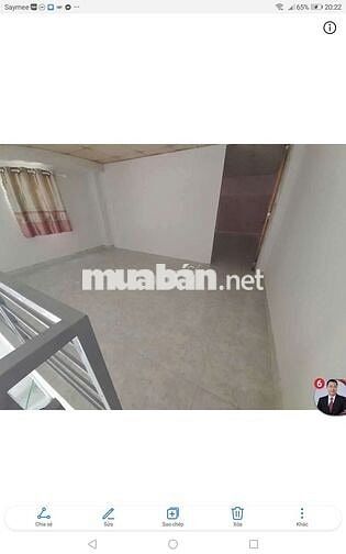 NHÀ 60M2 CÓ GÁC 3 PHÒNG MỚI ĐẸP 68 NGUYỄN VĂN TẠO GẦN CẦU BÀ CHIÊM