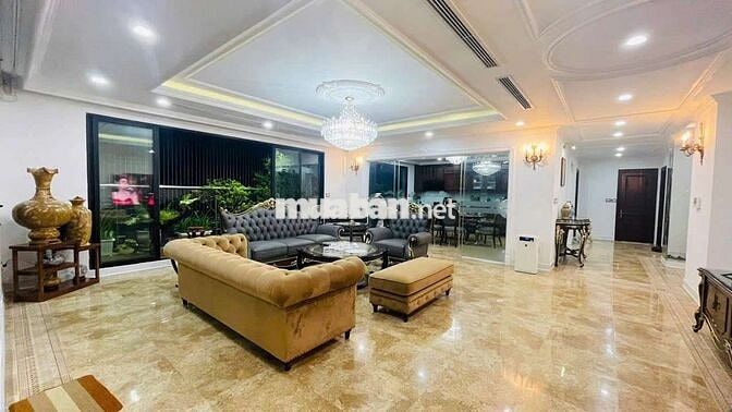 Căn Penthouse 339m2, 4PN, 4VS, 2 tầng, ban công siêu rộng