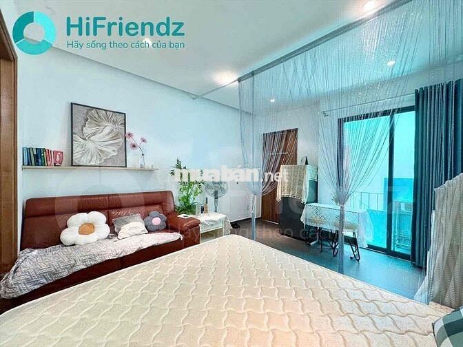 🌷CHO THUÊ CĂN HỘ STUDIO BAN CÔNG GIẾNG TRỜI NGAY SÁT BỜ KÈ TRƯỜNG SA
