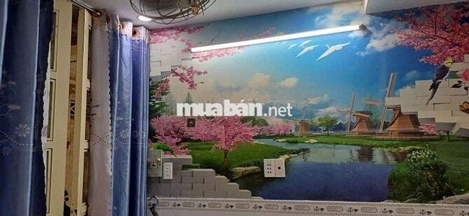 Cho thuê nhà t15 apđ q12 giá 3tr5 có máy lanh