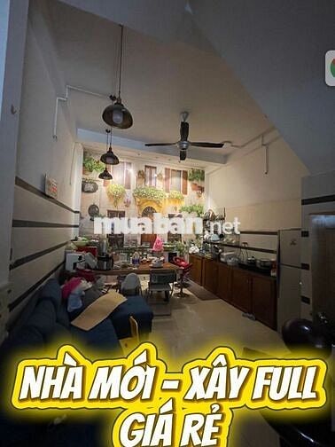 Nhà đẹp xây full diện tích - 4 tầng - 4,2x12m - xe hơi vô nhà