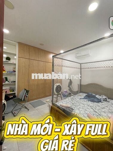 Nhà đẹp xây full diện tích - 4 tầng - 4,2x12m - xe hơi vô nhà