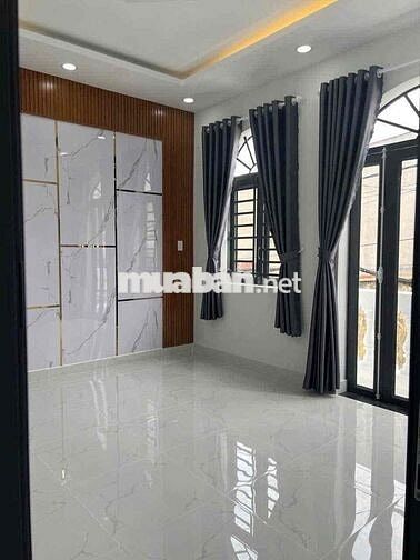 Mới keng 100% trệt lầu 6*7; 2pn full nội thất gần Gò vấp