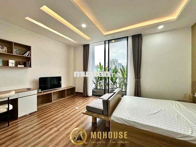 🌹CHO THUÊ CĂN HỘ 1PN FULL_NỘI THẤT, THANG MÁY, HẦM XE, VIEW BỜ KÈ
